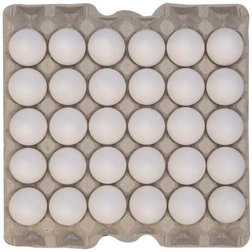 White 30 Eggs Crate