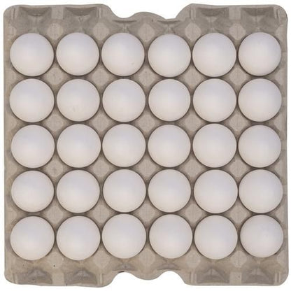 White 30 Eggs Crate